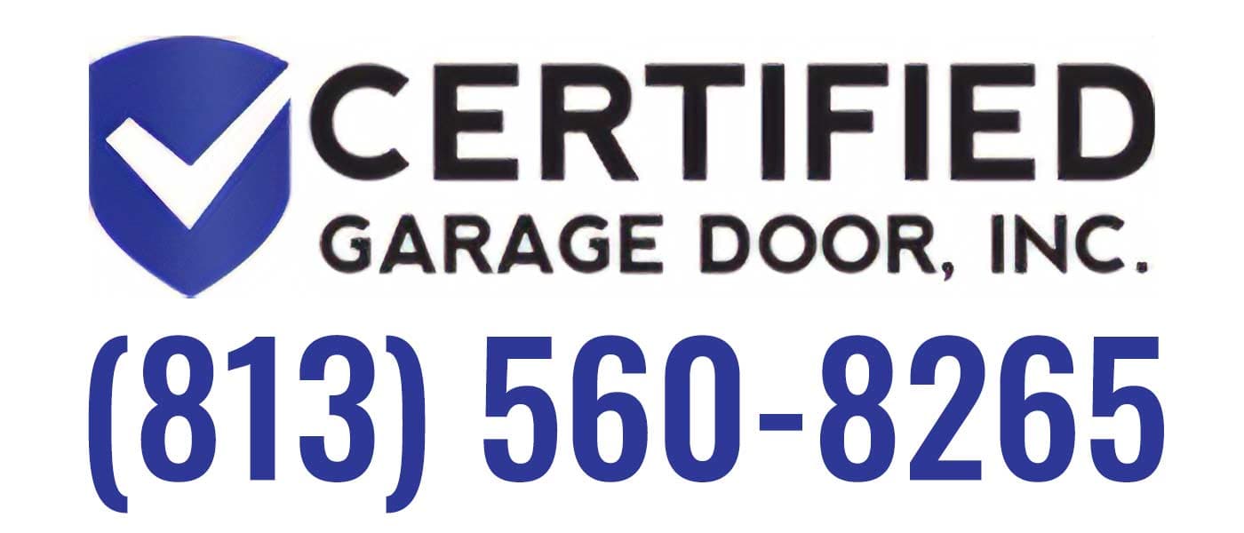 Certified Garage Door Repair Tampa